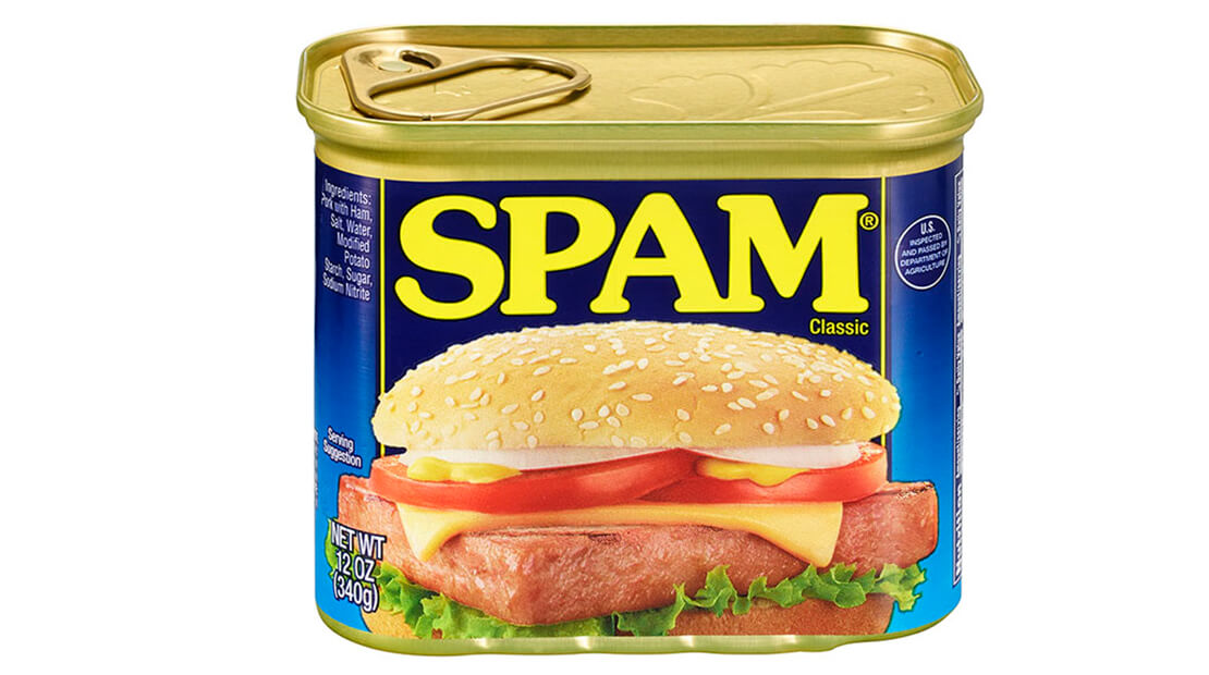 Du jambon « Spam ».