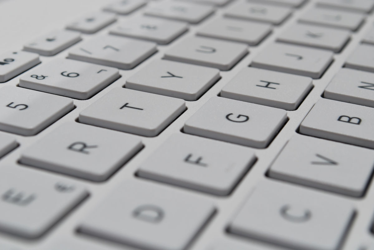 Photo d’un clavier.