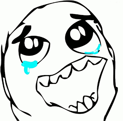 Happy face meme.