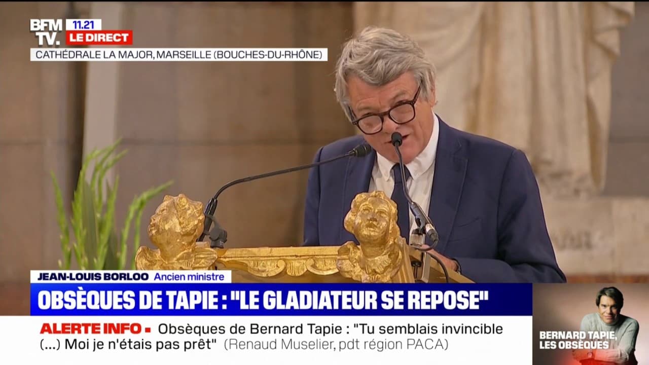 Le gladiateur se repose (titre BFMTV)
