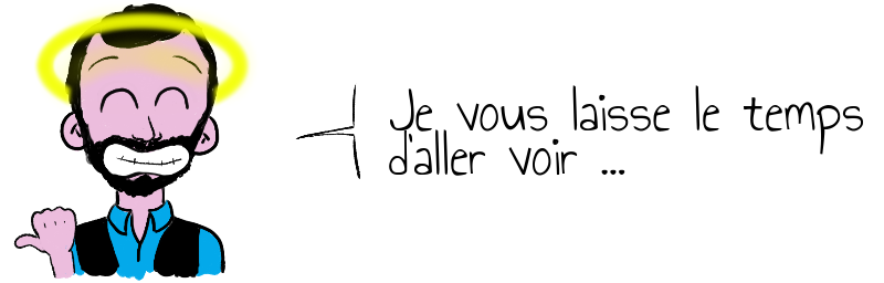 Je vous laisse le temps   d'aller voir ...
