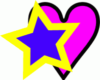 Etoile et coeur en GIF