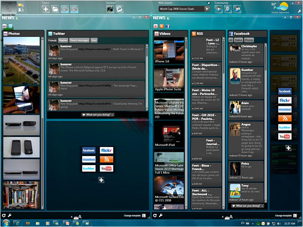 Copie d'écran du logiciel Microsoft