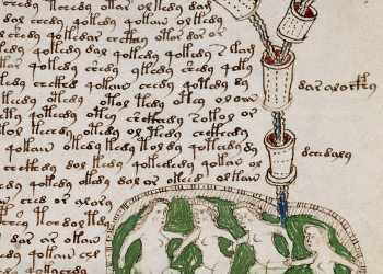 Extrait du manuscrit de Voynich